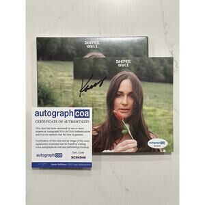 Kacey Musgraves SIGNED Autographed Deeper Well CD COA ACOA
